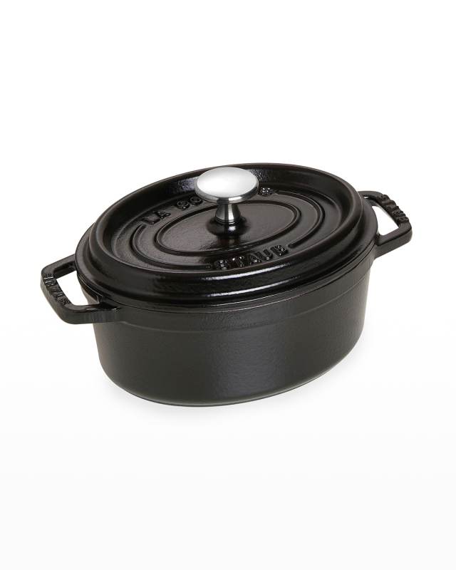 1-Qt. Cast Iron Oval Cocotte